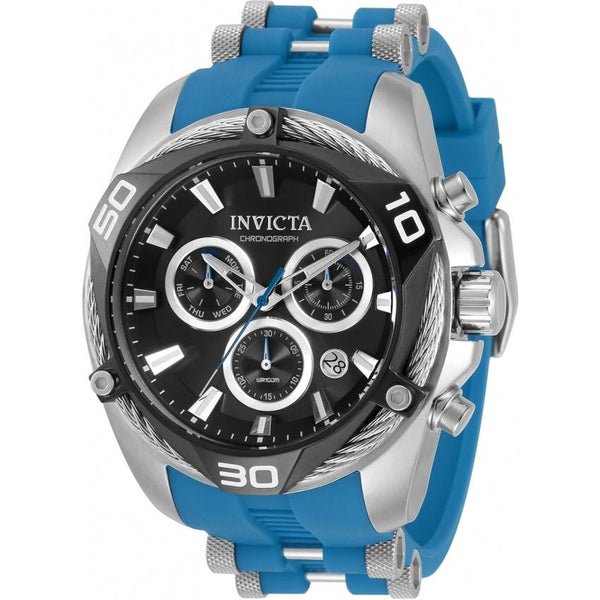 Invicta Men's 31312 Bolt Blue and Silver Silicone Watch
