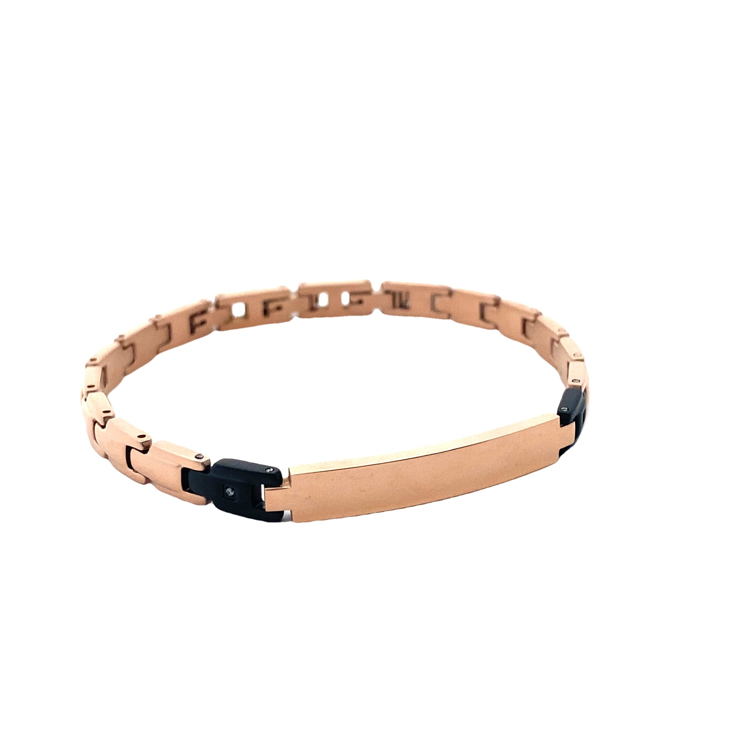 Hector by Marcello Pane Men Bracelet Rose Gold