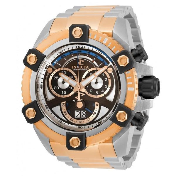 Invicta Men's 31418 Reserve Octane Rose-Tone and Silver Stainless Steel Watch