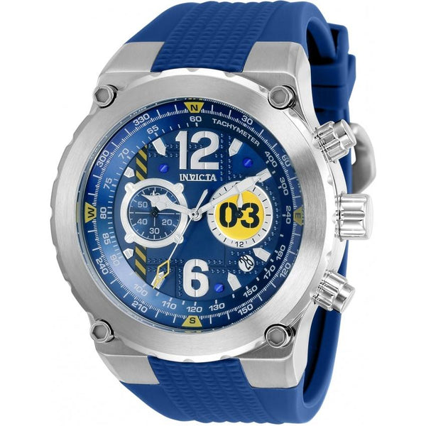 Invicta Men's 31581 Aviator Black Silicone Watch