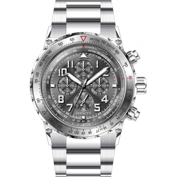 Invicta Men's 31585 Aviator Black Silicone Watch