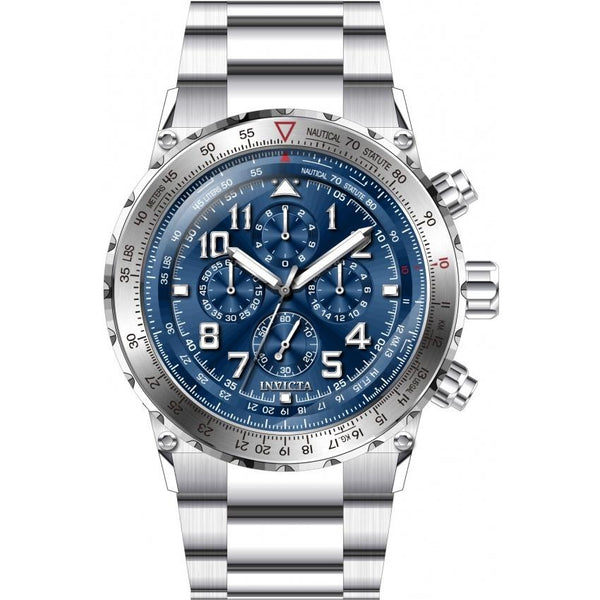 Invicta Men's 31586 Aviator Black Silicone Watch