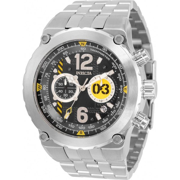 Invicta Men's 31588 Aviator Black Silicone Watch