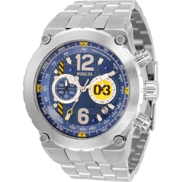 Invicta Men's 31589 Aviator Black Silicone Watch