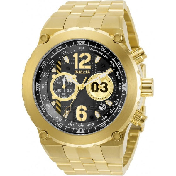 Invicta Men's 31592 Aviator Gold-Tone and Silver Stainless Steel Watch