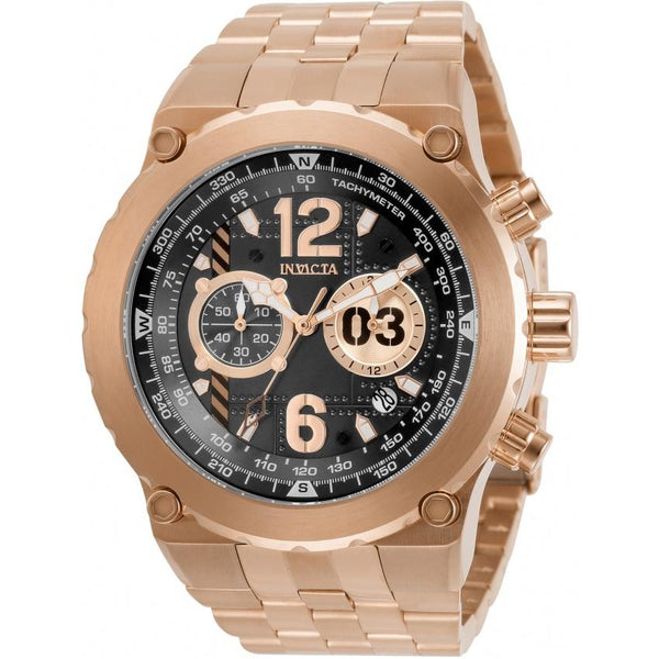 Invicta Men's 31593 Aviator Rose-Tone and Silver Stainless Steel Watch