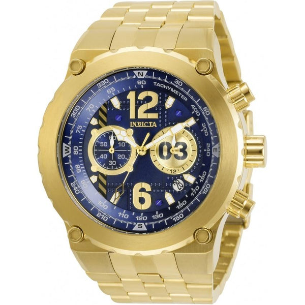Invicta Men's 31595 Aviator Gold-Tone and Silver Stainless Steel Watch