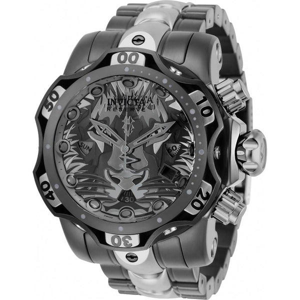 Invicta Men's 31777 Reserve Venom Black Stainless Steel Watch