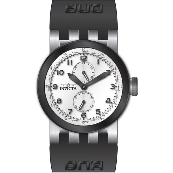 Invicta Men's 31785 DNA Black Polyurethane Watch