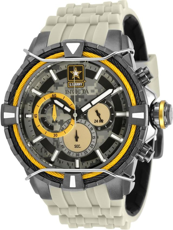 Invicta Men's 31847 Army Grey Silver Watch