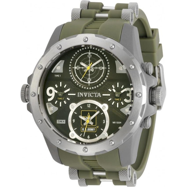 Invicta Men's 31966 U.S. Army Black Silicone Watch