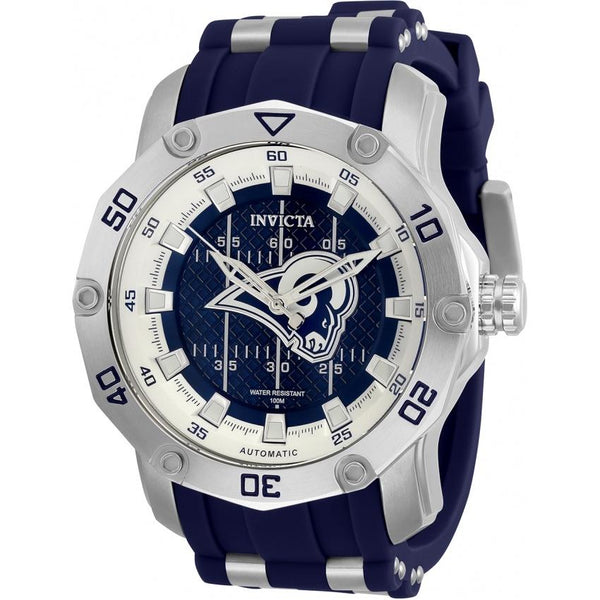 Invicta Men's 32007 NFL Rams Automatic Silicone Watch
