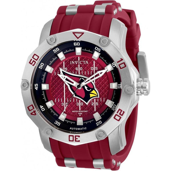Invicta Men's 32008 NFL Cardinals Automatic Silicone Watch