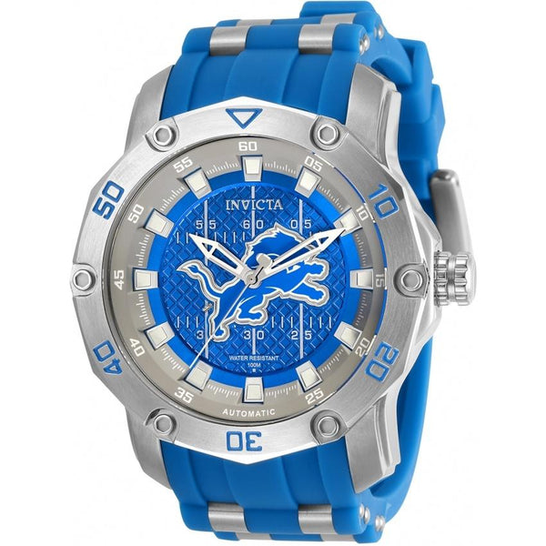 Invicta Men's 32018 NFL Lions Automatic Silicone Watch