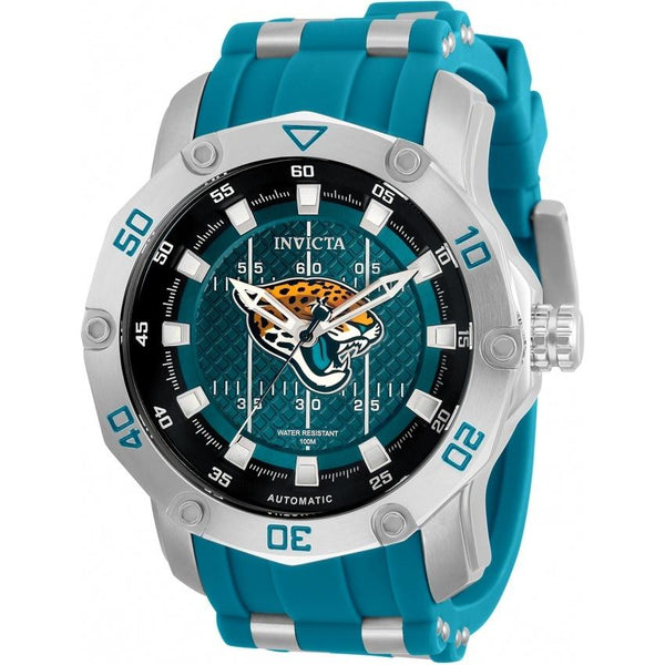 Invicta Men's 32022 NFL Jaguars Automatic Silicone Watch