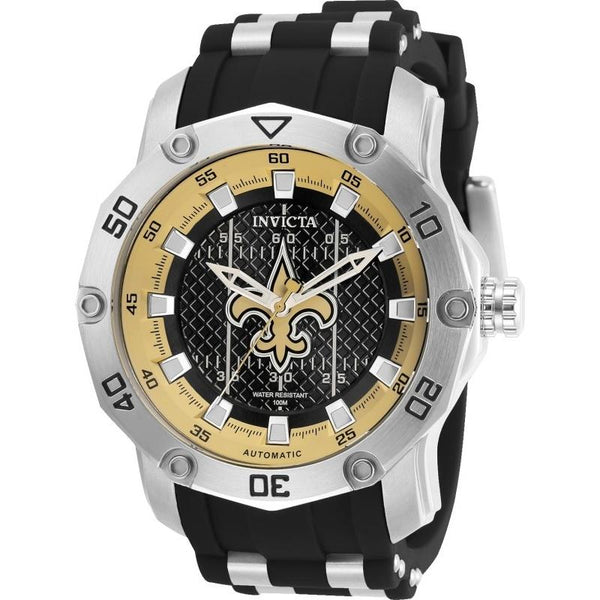 Invicta Men's 32026 NFL Saints Automatic Green Silicone Watch