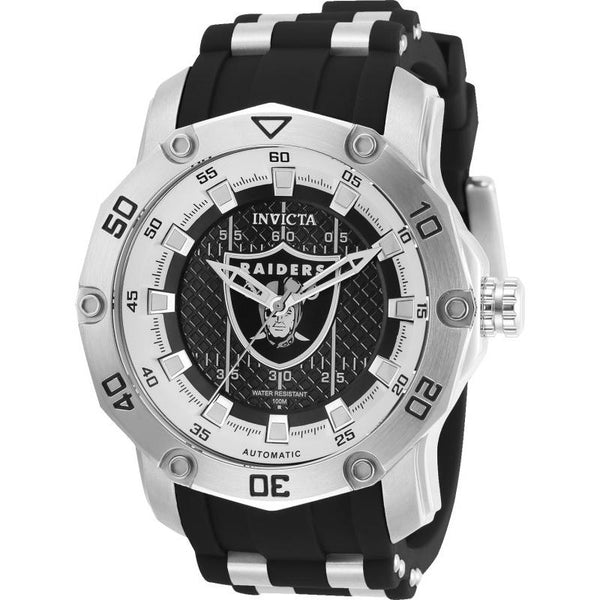 Invicta Men's 32029 NFL Raiders Automatic Green Silicone Watch