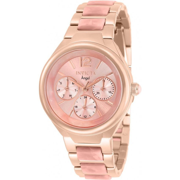 Invicta Women's 32080 Angel Rose-Tone Stainless Steel Watch