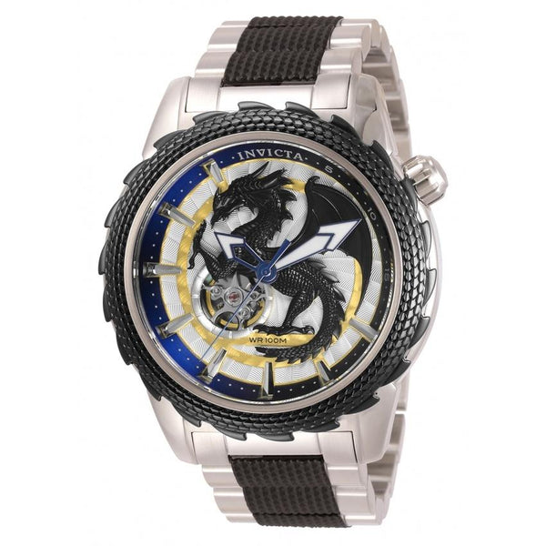 Invicta Men's 32091 Reserve Automatic Black and Silver Stainless Steel Watch