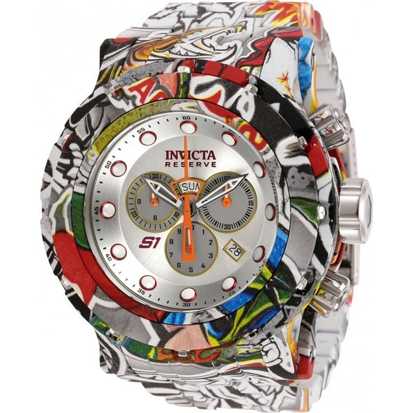 Invicta Men's 32101 Reserve S1 Black Silicone Watch