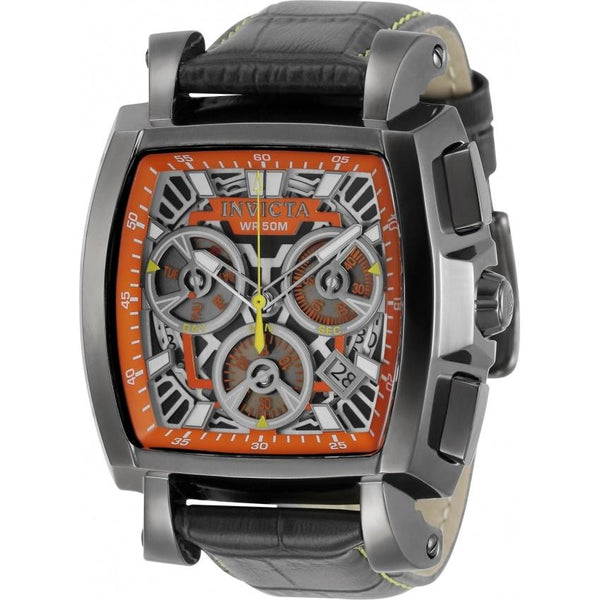 Invicta Men's 32165 Cuadro Grey Leather Watch