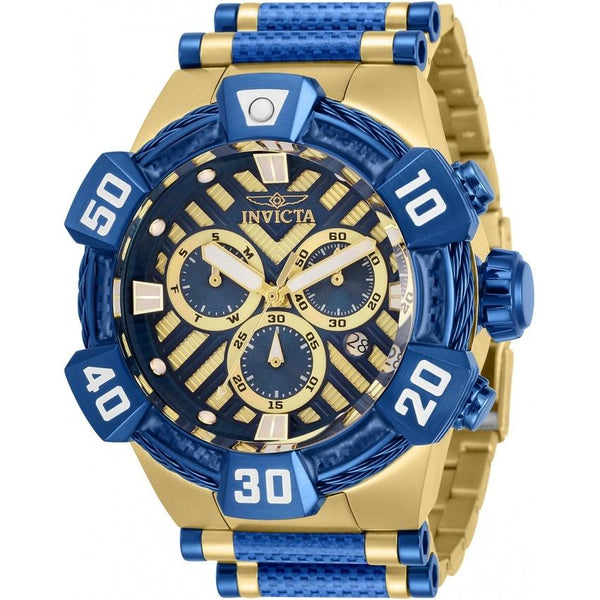 Invicta Men's 32283 Bolt Blue and Gold-Tone Stainless Steel Watch