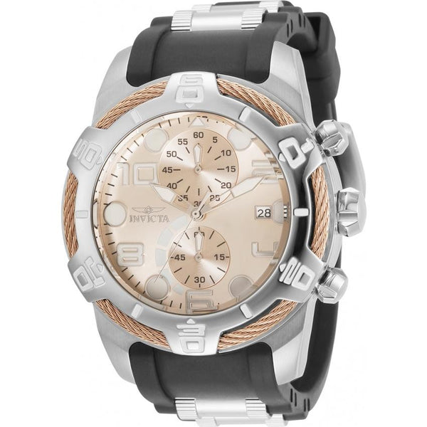 Invicta Men's 32311 Bolt Black and Silver Stainless Steel Watch