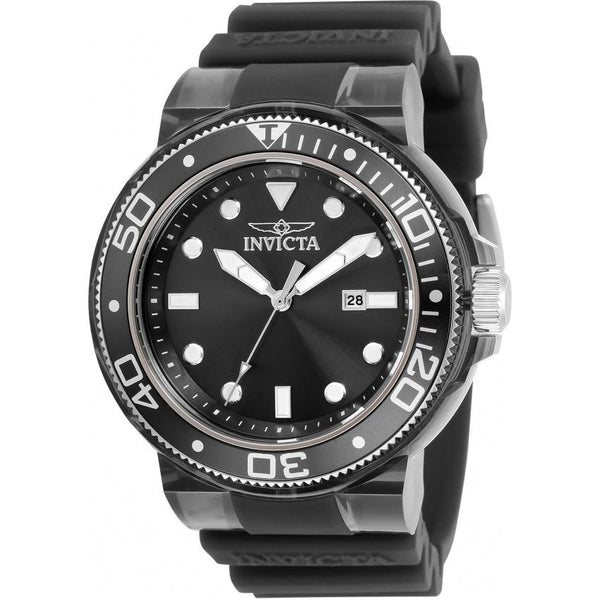 Invicta Men's 32330 Pro Diver Black Silicone Watch