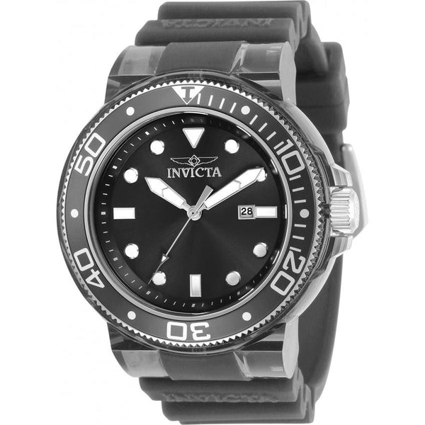 Invicta Men's 32334 Pro Diver Black Silicone Watch