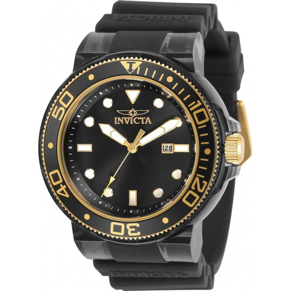 Invicta Men's 32337 Pro Diver Black Silicone Watch