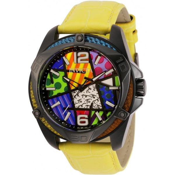 Invicta Men's 32405 Britto Pro Diver Black Polyurethane Watch