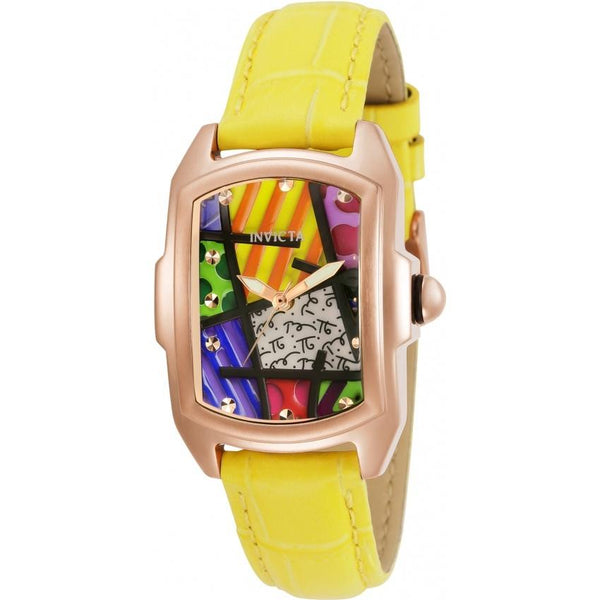 Invicta Women's 32408 Britto Lupah Black Polyurethane Watch