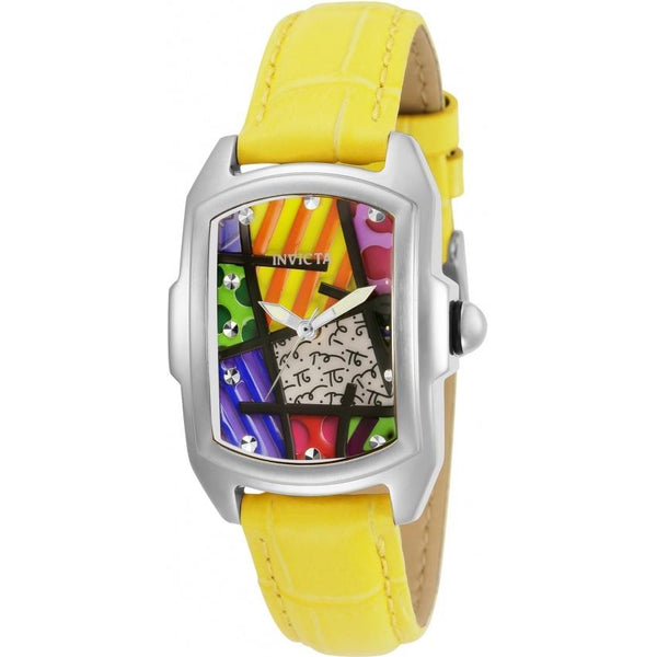 Invicta Women's 32409 Britto Lupah Black Polyurethane Watch