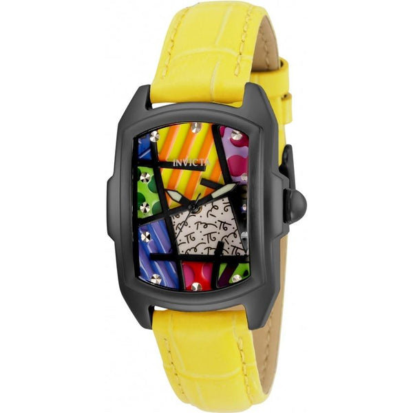 Invicta Women's 32410 Britto Lupah Black Polyurethane Watch