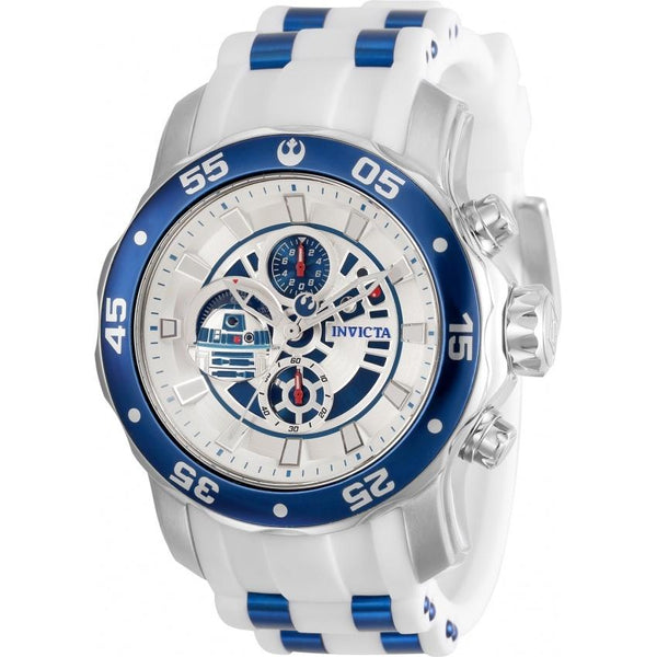 Invicta Men's 32528 Star Wars R2-D2 White Stainless Steel Watch