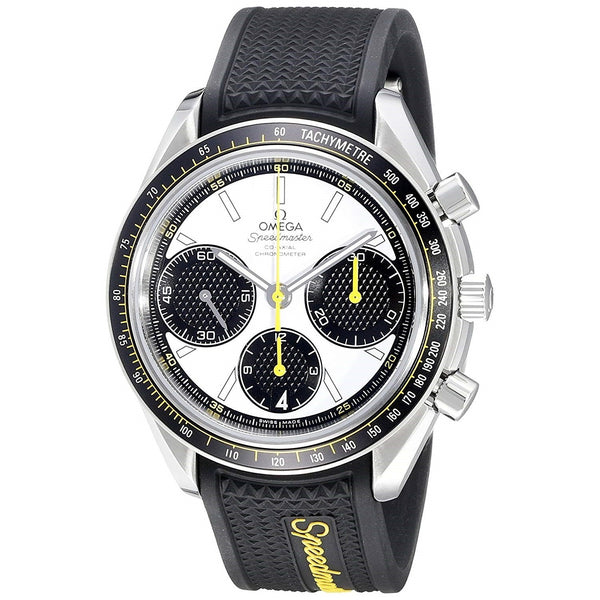 Omega Men's 326.32.40.50.04.001 Speedmaster Racing Chronograph Automatic Black Rubber Watch