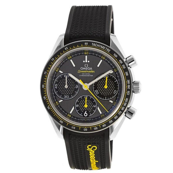 Omega Men's 326.32.40.50.06.001 Speedmaster Chronograph Automatic Black Rubber Watch