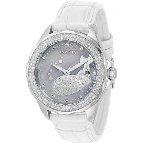 Invicta Women's 32670 Wildflower Ocean Voyage Pink Leather Watch