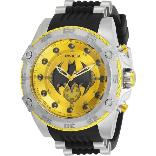 Invicta Men's 32705 DC Comics Batman Blue Polyurethane and Stainless Steel Watch