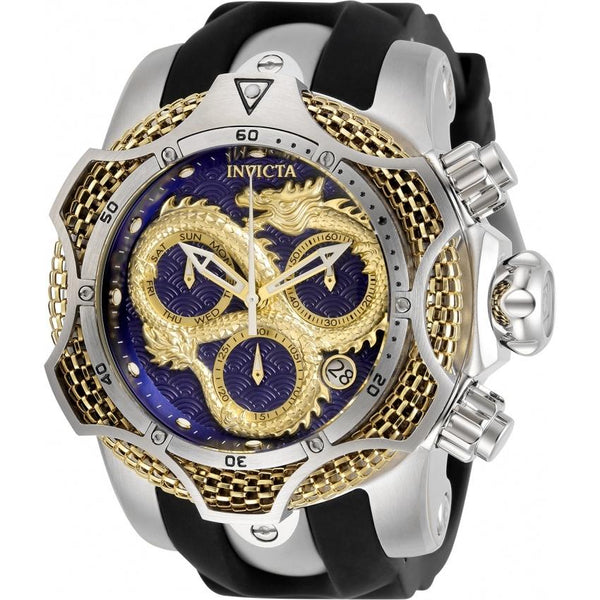 Invicta Men's 32777 Venom Venom Black Polyurethane Watch