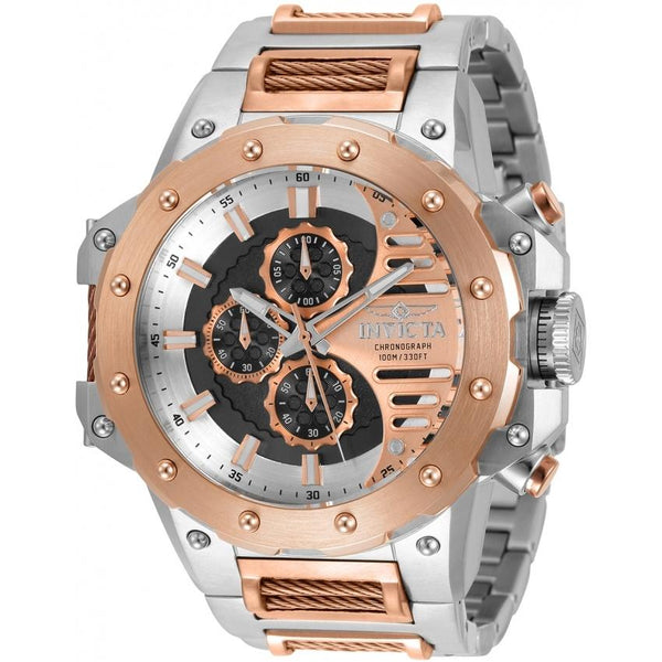 Invicta Men's 32981 Coalition Forces Rose-Tone and Silver Stainless Steel Watch