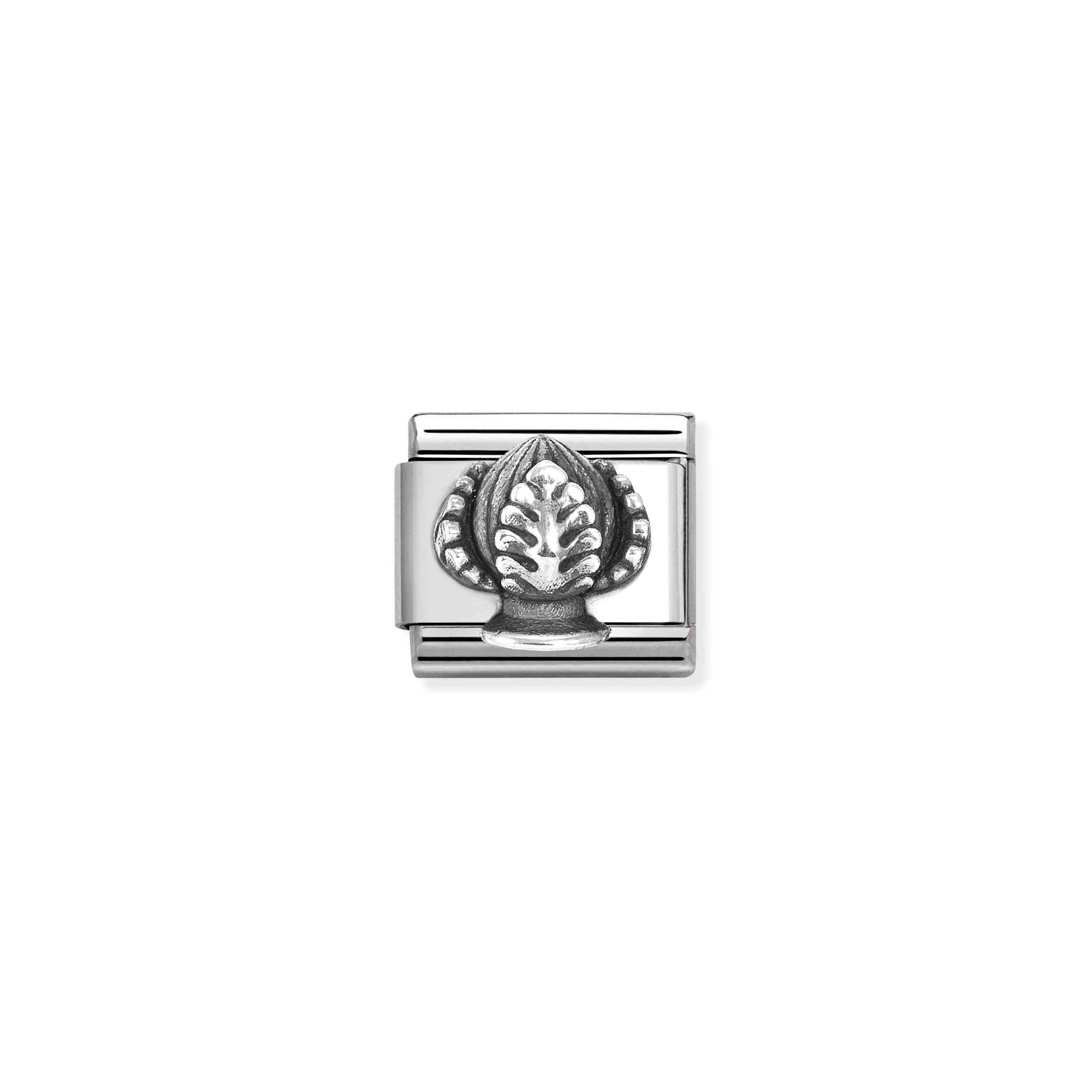 Charm, Composable Link, Pumo in silver