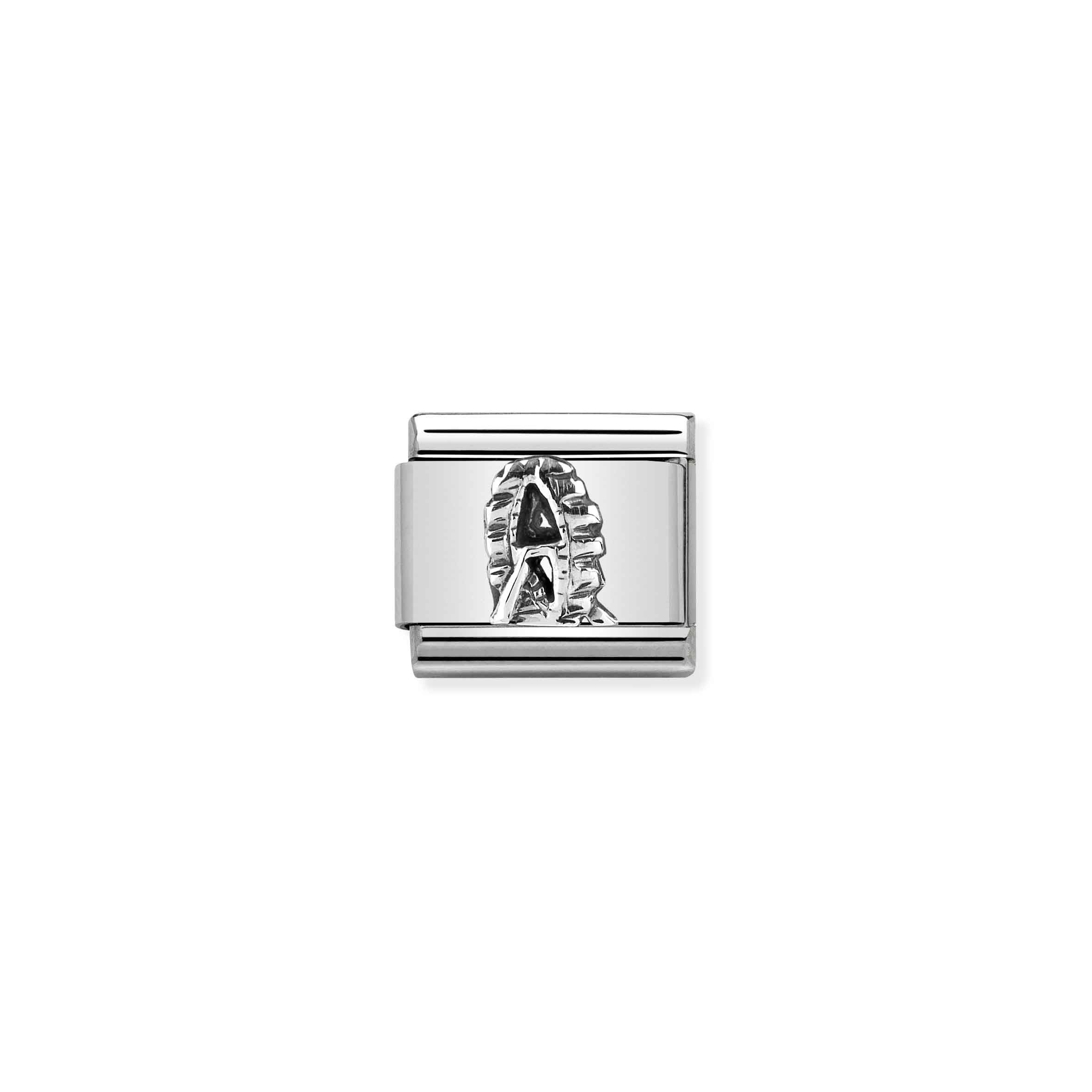 Charm, Composable Link, Vienna Wheel silver symbol