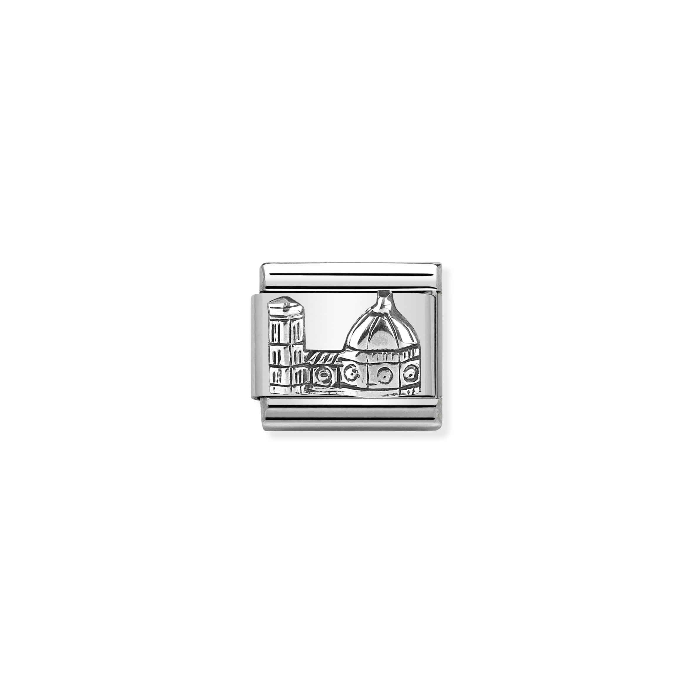 Charm, Composable Link, Florence Duomo silver