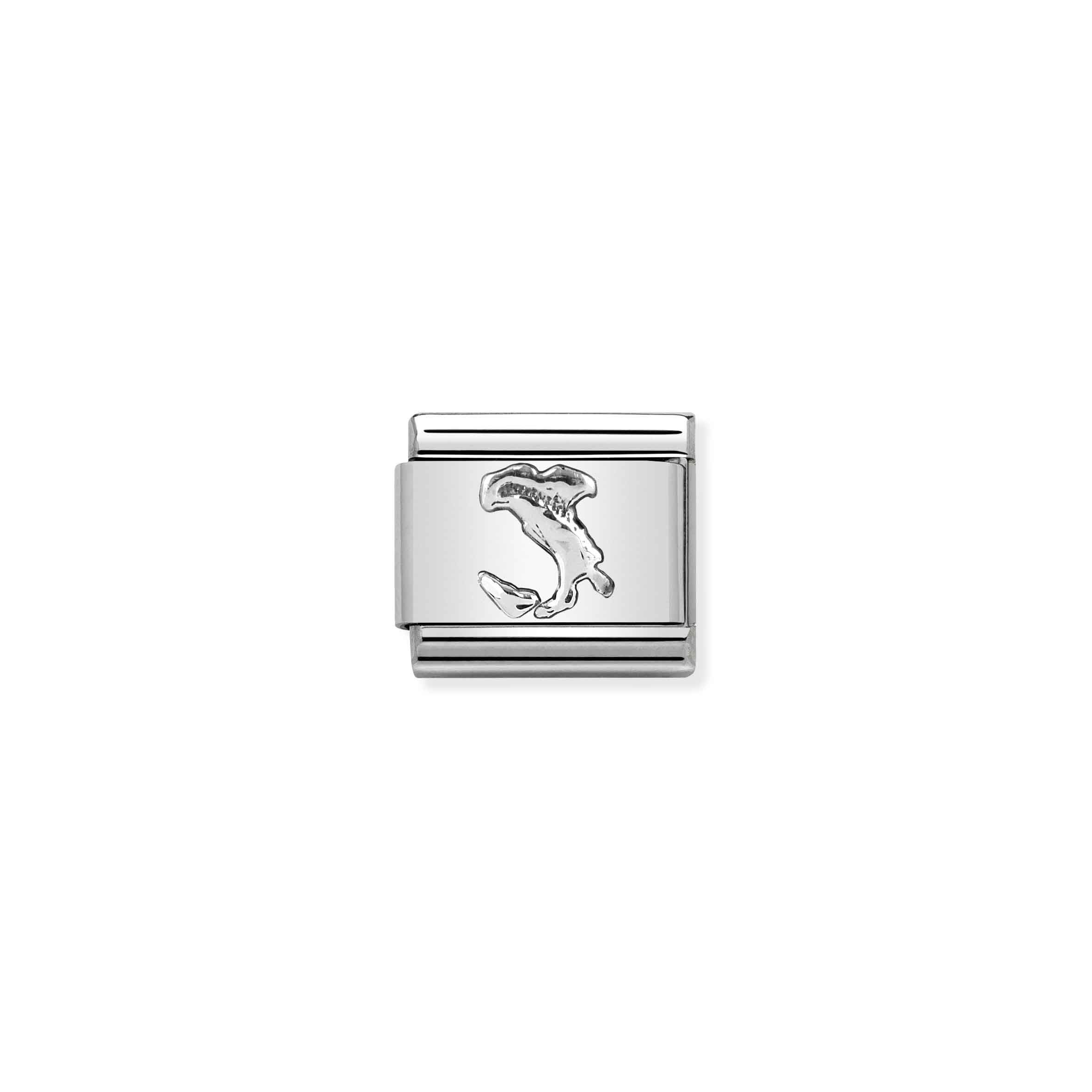 Charm, Composable Link, Italy silver