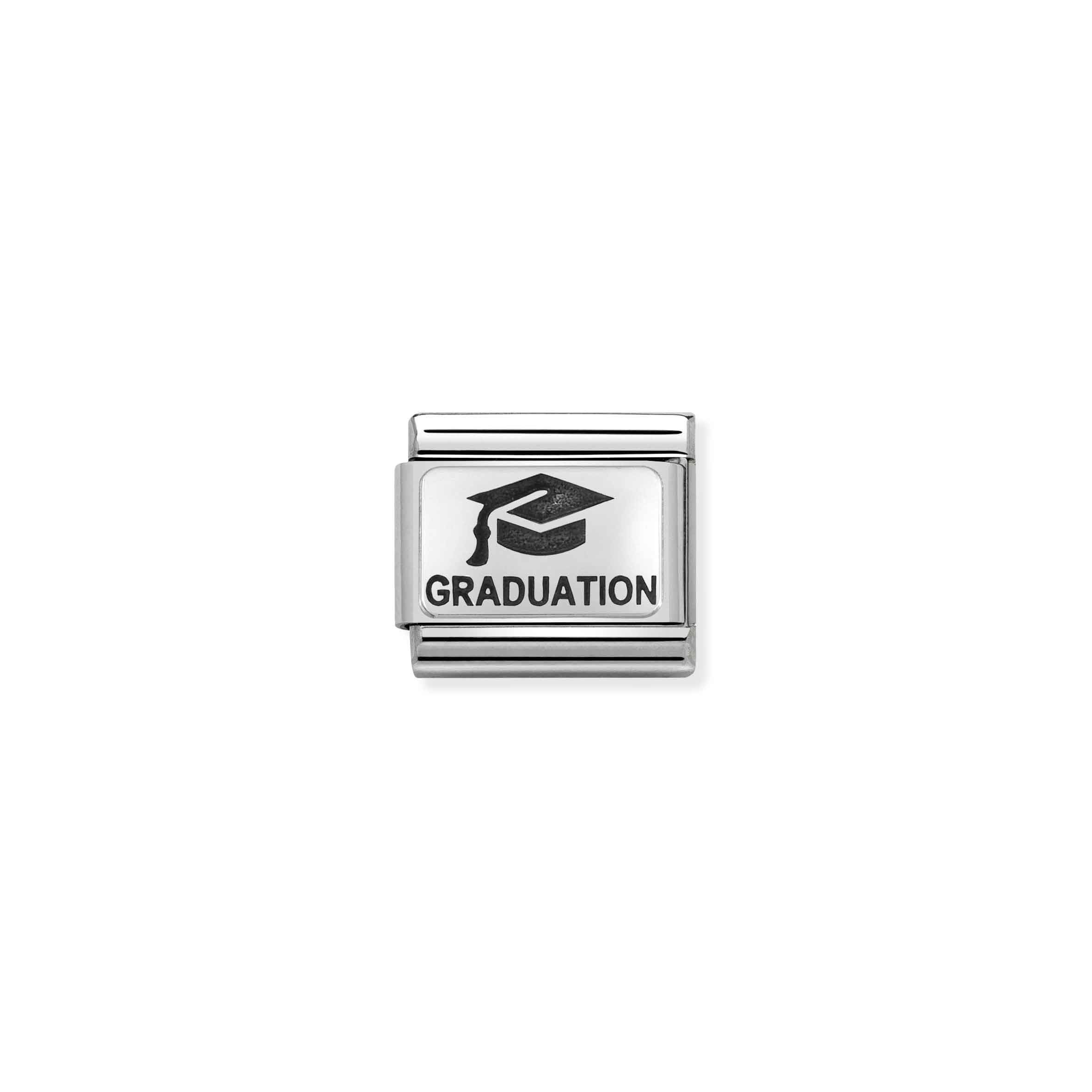 Charm, Composable Link, Graduation in Silver