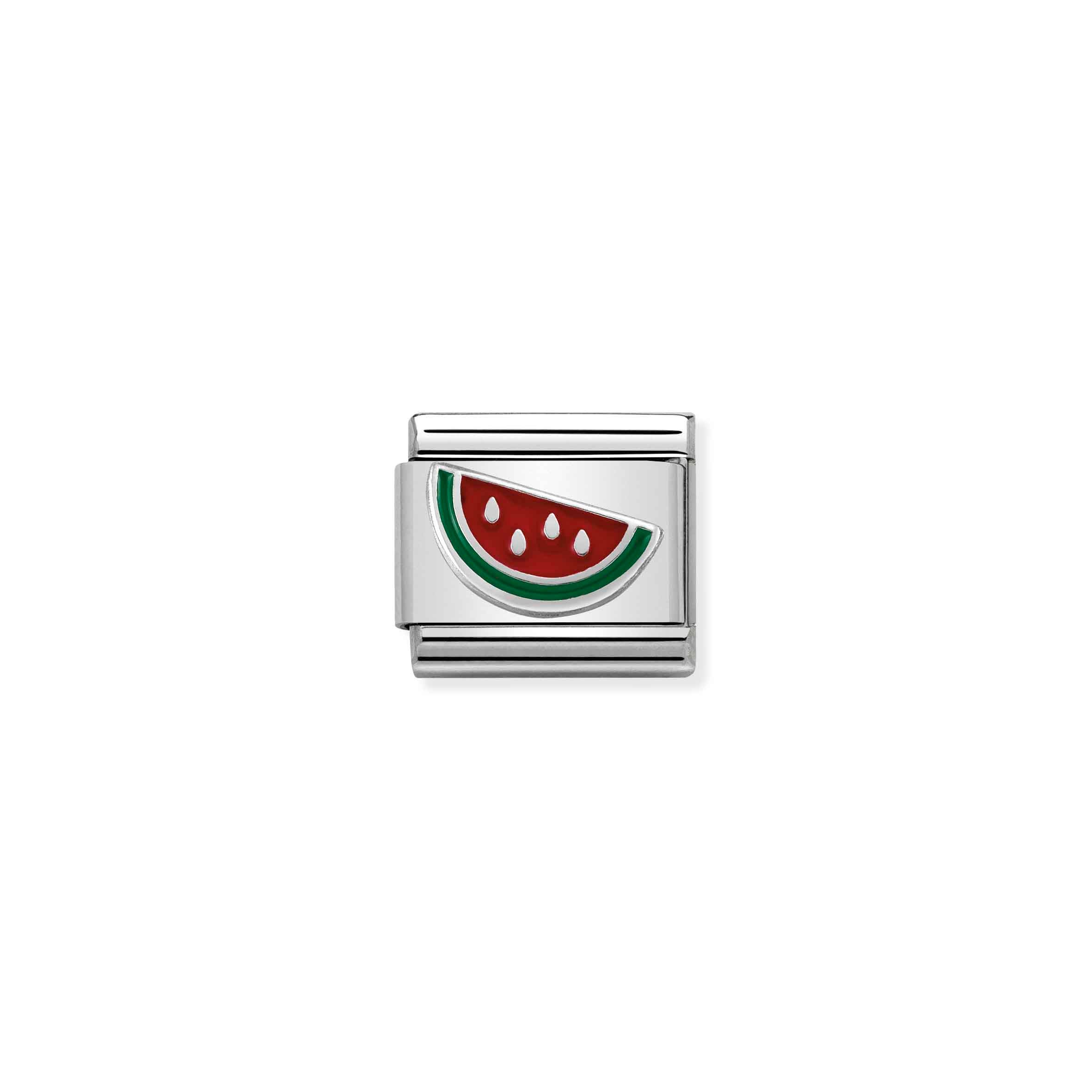 Charm, Composable Link, with coloured Watermelon