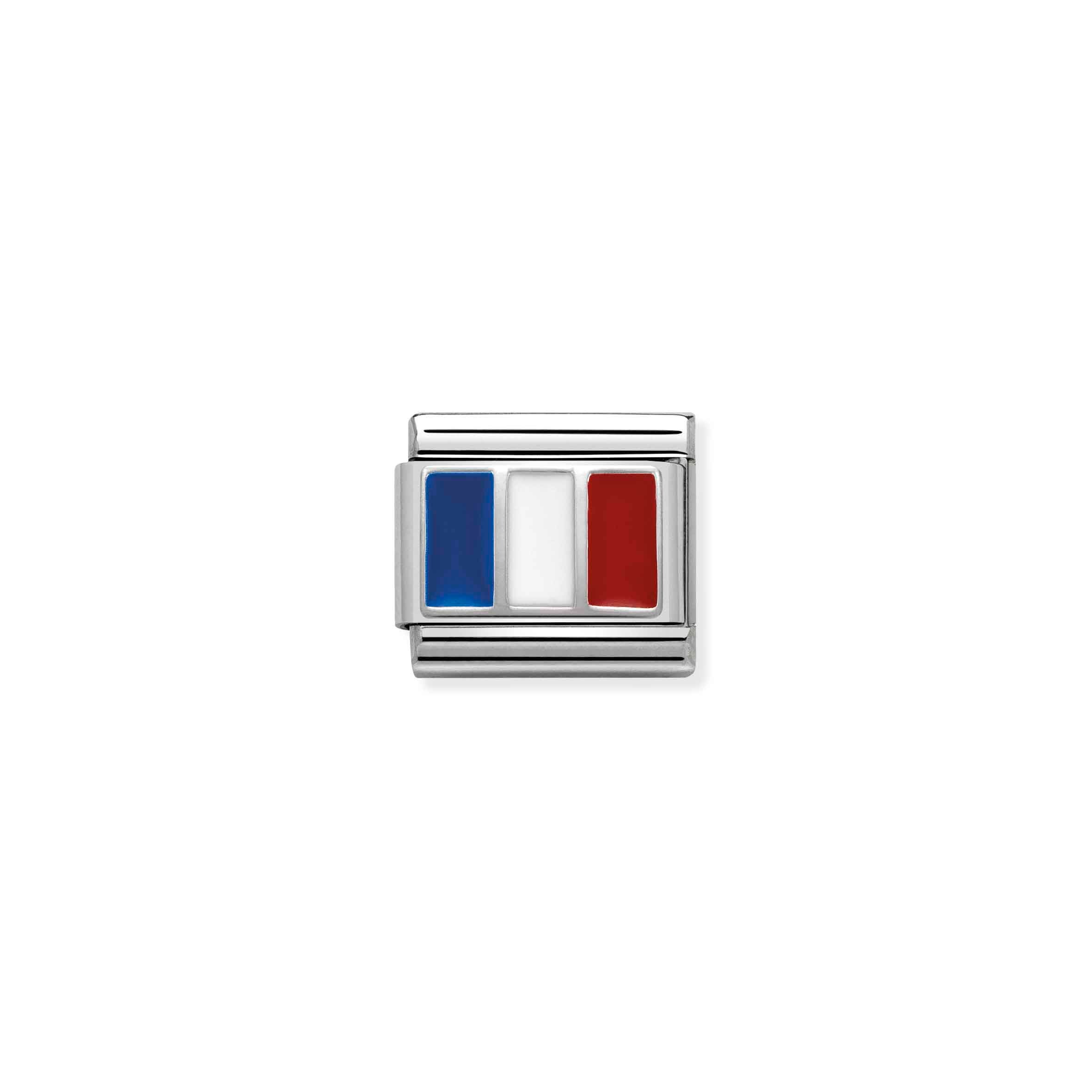 Charm, Composable Link, France with Enamel