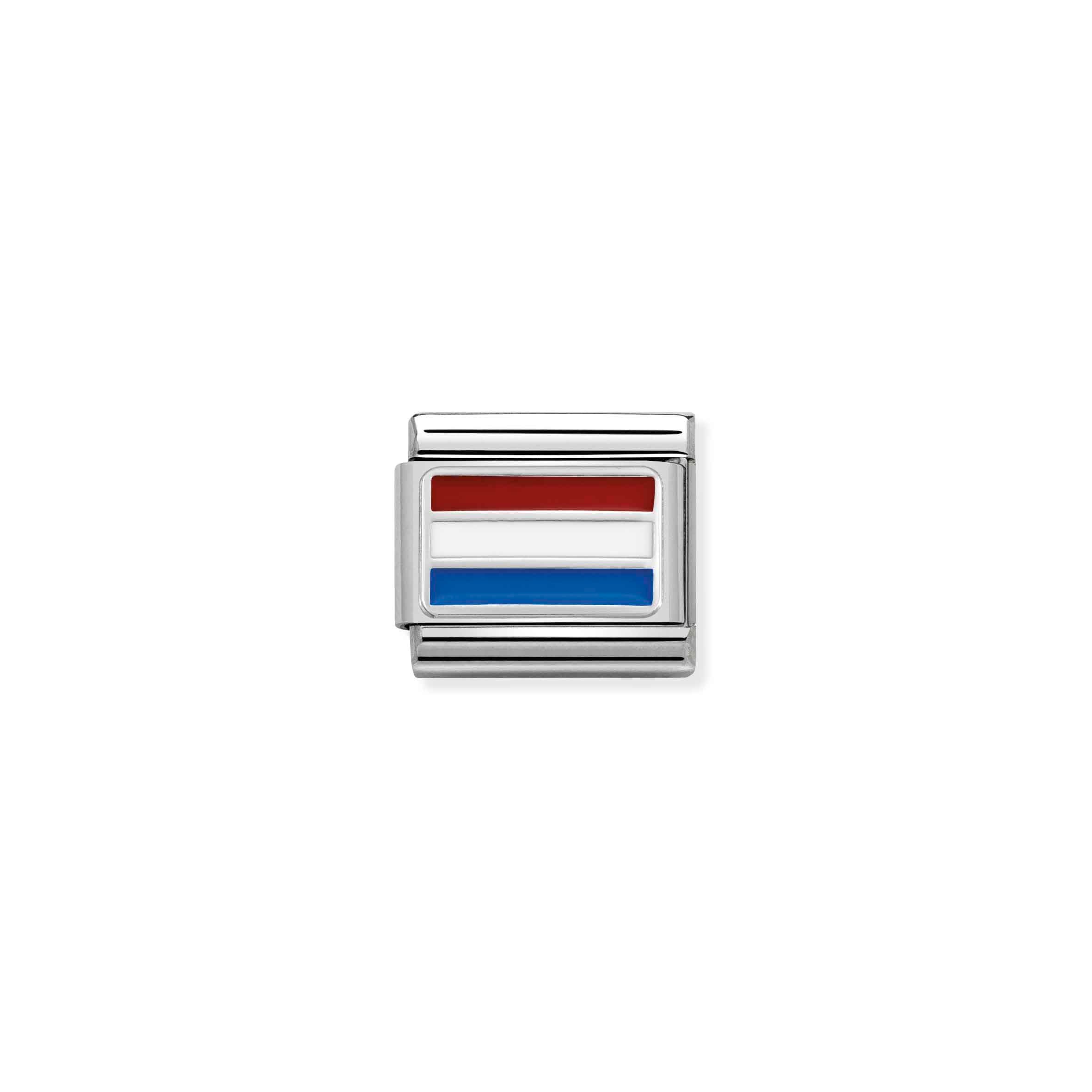 Charm, Composable Link, Holland with Enamel
