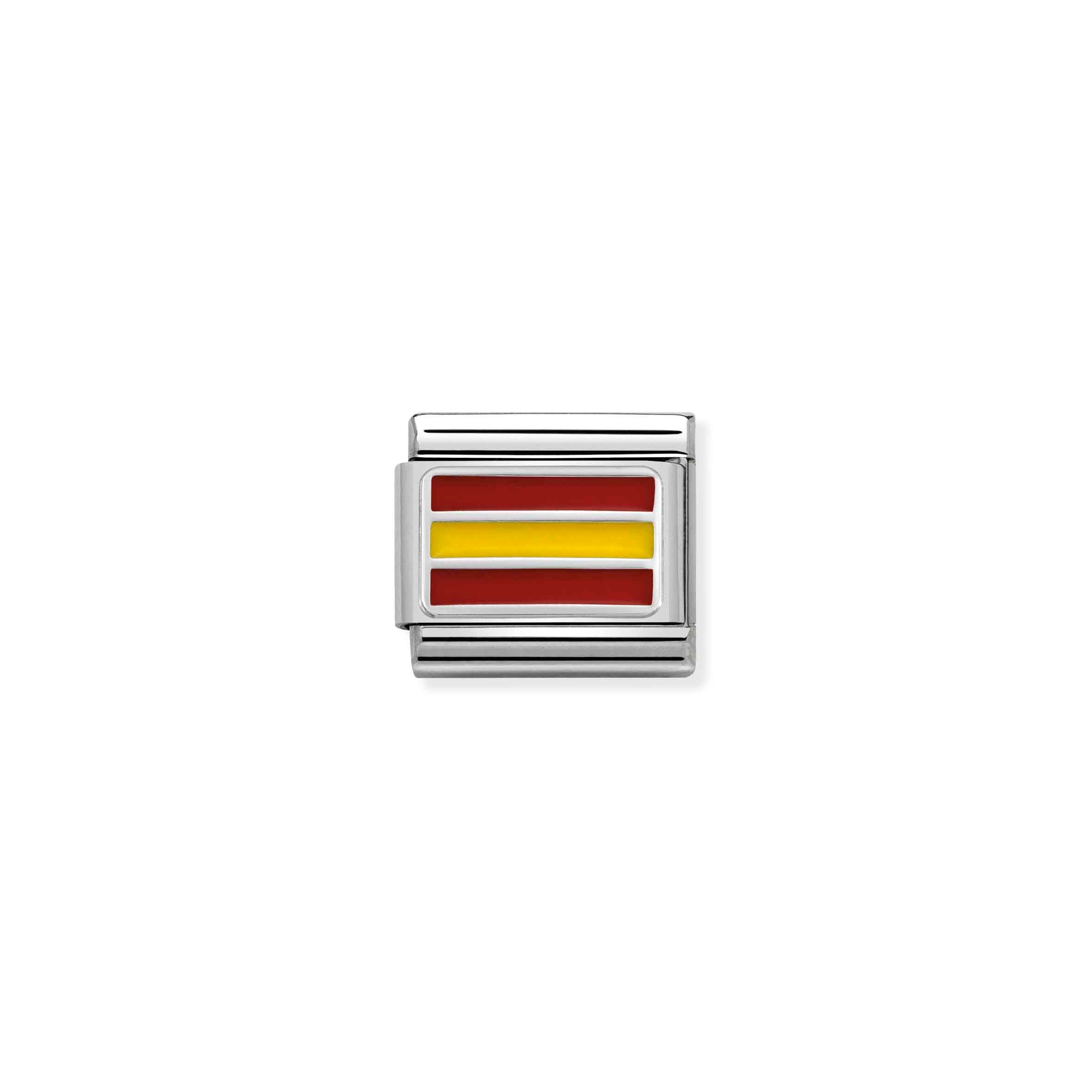 Charm, Composable Link, Spain with Enamel